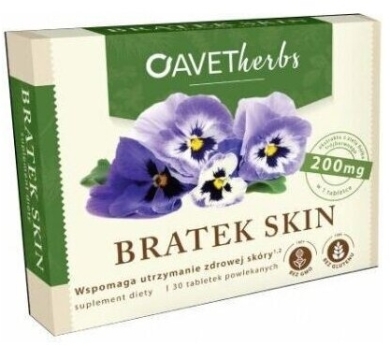 Avet Pharma Bratek Skin 200mg 30 tabletek