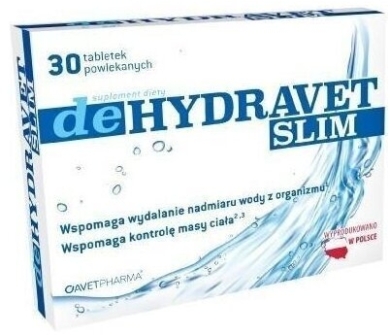 Avet Pharma Dehydravet Slim 30 tabletek