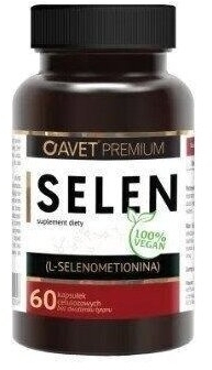 Avet Pharma Premium Selen 60 kapsułek (Data ważności 29.02.2024)