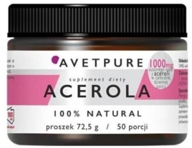 Avet Pure Acerola proszek 72,5 g