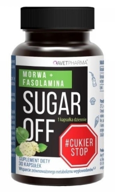 Avet Sugar off Morwa + Fasolamina 30 kapsułek