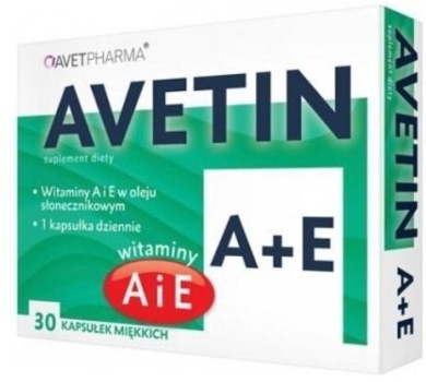 Avetin A+E 30 kapsułek