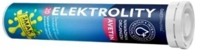 Avetin Elektrolity 20 tabletek musujących
