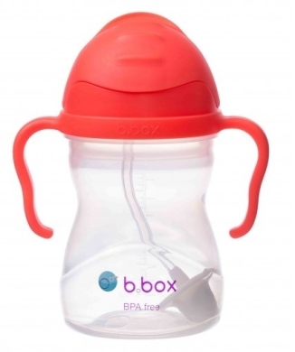 B.BOX Bidon ze słomką arbuzowy 240 ml 1 sztuka