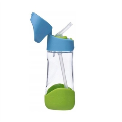 B.BOX Bidon ze słomką tritanowy Ocean Breeze 450 ml
