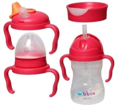 B.BOX Kubek 4w1 zestaw Raspberry (495) 1 sztuka