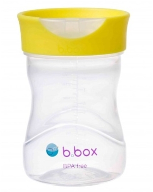 B.BOX Kubek treningowy cytrynowy 240 ml 1 sztuka