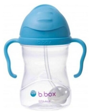B.BOX bidon ze słomką borówkowy 240ml
