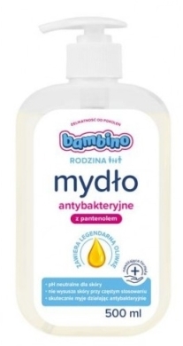 BAMBINO Rodzina Mydło w płynie antybakteryjne 500ml