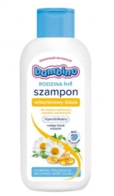 BAMBINO Rodzina Szampon Witaminowy Blask 400 ml