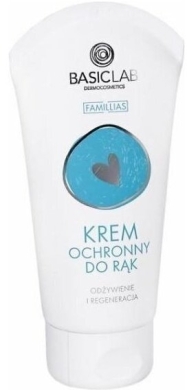 BASICLAB Famillias Krem ochronny do rąk 75 ml