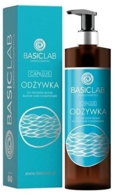 BASICLAB Odżywka do włosów blond 300 ml