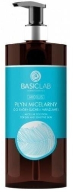 BASICLAB Płyn micelarny do skóry suchej 500 ml