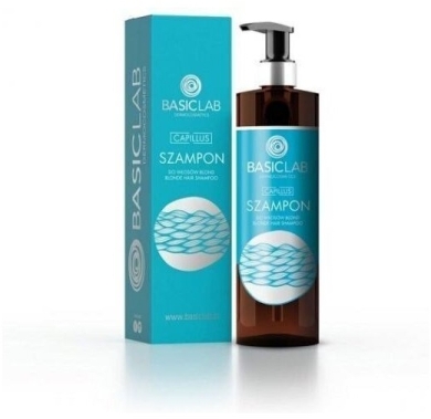 BASICLAB Szampon do włosów blond 300 ml