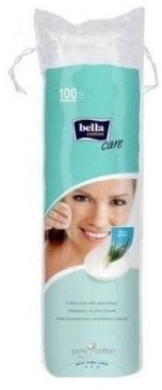 BELLA COTTON CARE okrągłe z aloesem 100 sztuk