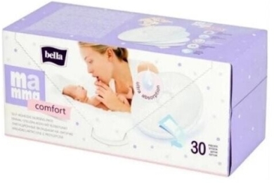 BELLA MAMMA Wkładki laktacyjne Comfort 30 sztuk