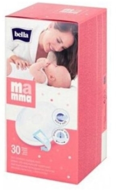 BELLA MAMMA Wkładki laktacyjne przylepcem 30 sztuk