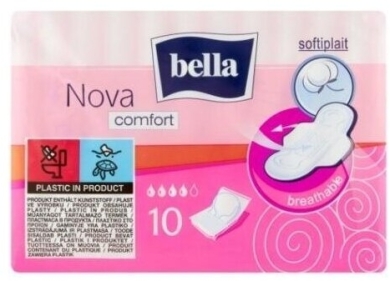 BELLA NOVA comfort podpaski higieniczne 10 sztuk