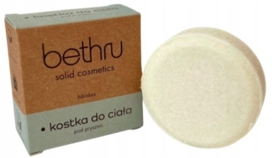 BETHRU Kostka mydło do ciała pod prysznic EKO HIBISKUS