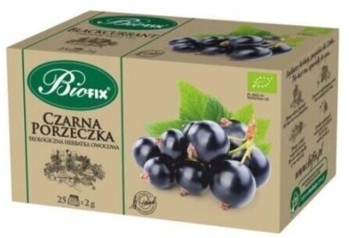 BI FIX Herbata Ekologiczna z czarnej porzeczki 50g