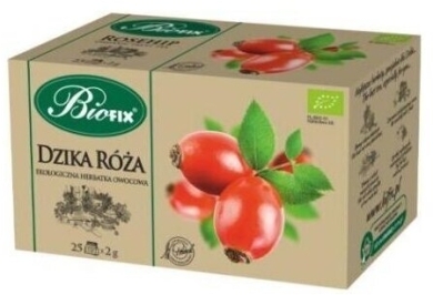 BI FIX Herbatka Ekologiczna z Dzikiej Róży 50 g