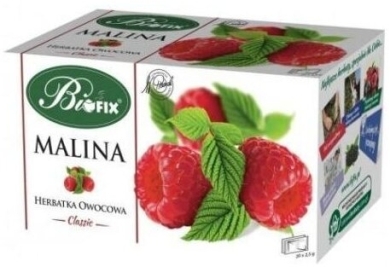 BI FIX Herbatka owocowa Malina 20 saszetek