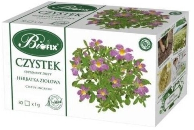 BI FIX Herbatka ziołowa Czystek 30 saszetek