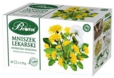 BI FIX Herbatka ziołowa Mniszek lekarski 20 saszetek