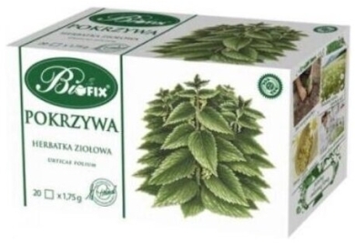 BI FIX Herbatka ziołowa Pokrzywa 20 saszetek