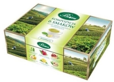 BI FIX Kompozycja 6 Herbat Zielonych 120 g
