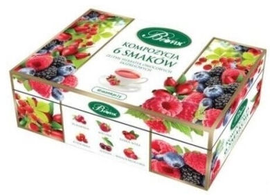 BI FIX Kompozycja 6 Herbatek Owocowych 120g