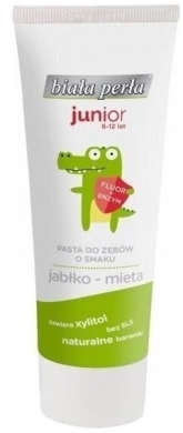 BIAŁA PERŁA Junior (6-12 lat) Pasta do zębow 50 ml