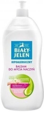 BIAŁY JELEŃ Balsam do mycia naczyń z rumiankiem i alantoiną 1 l