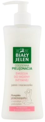 BIAŁY JELEŃ Emulsja do higieny intymnej jaśmin macierzanka 265 ml