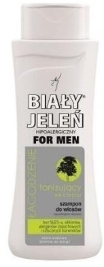 BIAŁY JELEŃ MEN Szampon z sokiem z brzozy 300 ml