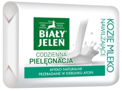 BIAŁY JELEŃ Mydło hypoalergiczne kozie mleko 100 g