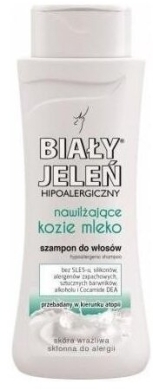 BIAŁY JELEŃ Szampon do włosów kozie mleko 300 ml
