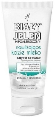 BIAŁY JELEŃ odżywka do włosów cienkich KOZIE MLEKO 200 ml