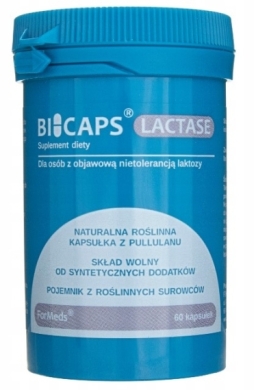BICAPS LACTASE 60 kapsułek