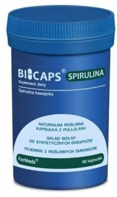 BICAPS SPIRULINA x 60 kaps.
