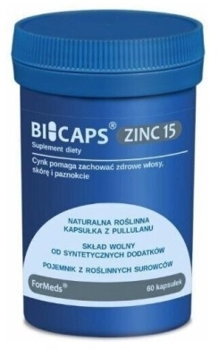 BICAPS ZINC 15 x 60 kaps.