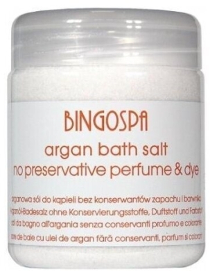 BINGOSPA Arganowa sól do kąpieli 550 g