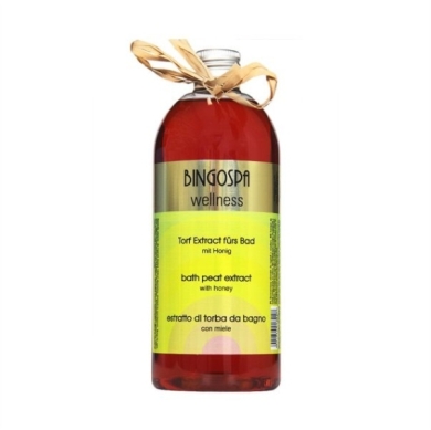 BINGOSPA Borowinowy ekstrakt do kąpieli z miodem 500 ml
