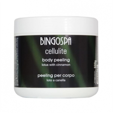 BINGOSPA Cynamonowy peeling do ciała Lotos 600 g