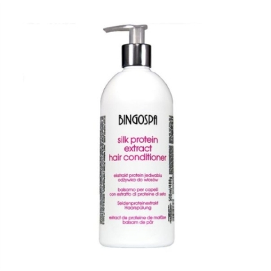 BINGOSPA Ekstrakt protein jedwabiu do włosów 500 ml