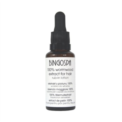 BINGOSPA Ekstrakt z piołunu 100% wcierka do włosów 30 ml