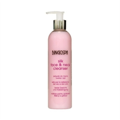 BINGOSPA Jedwab do mycia twarzy i szyi 300 ml