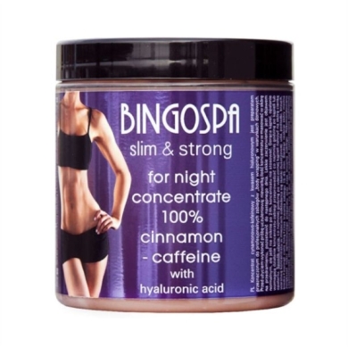 BINGOSPA Koncentrat cynamonow - kofeinowy z kwasem hialuronowym 250 g