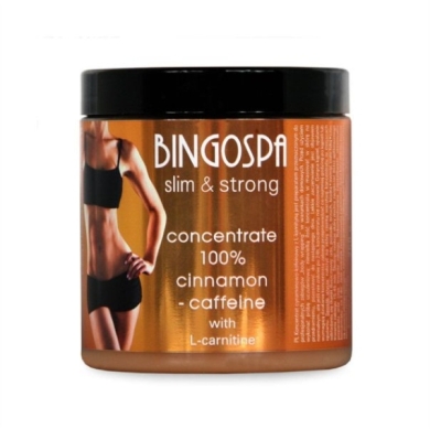 BINGOSPA Koncentrat cynamonowo - kofeinowy z L-karnityną 250 g