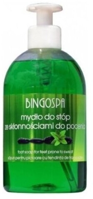 BINGOSPA Mydło do stóp ze skłonościami do pocenia 500 ml